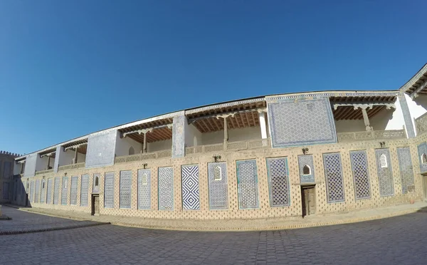 Courtyard Ancient Madrasah Uzbekistan Khiva Stock Photo