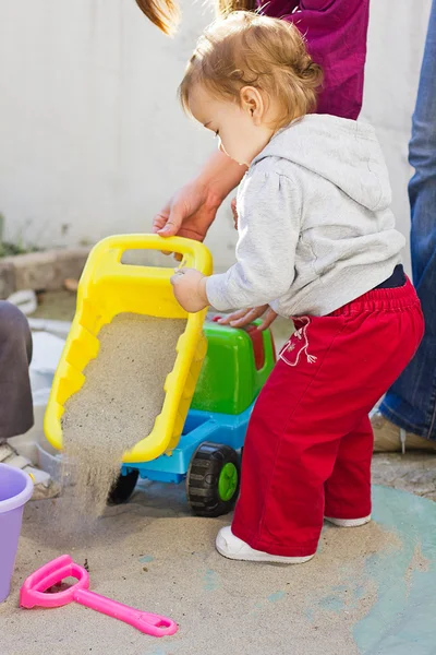 Spielendes Kind — Stockfoto