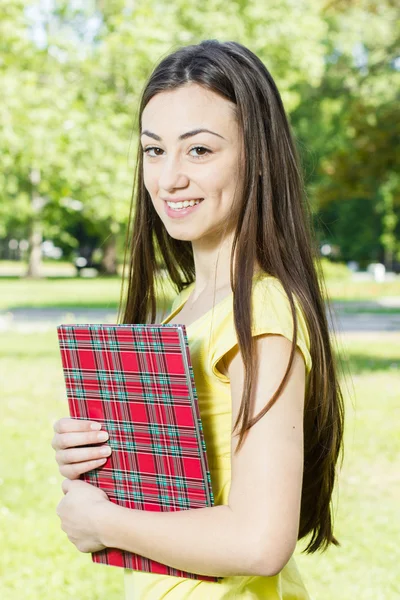 Estudante feliz — Fotografia de Stock