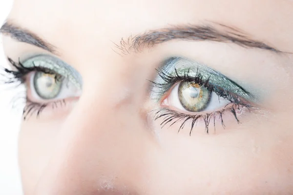 Beautiful woman's eyes — Stock Photo, Image