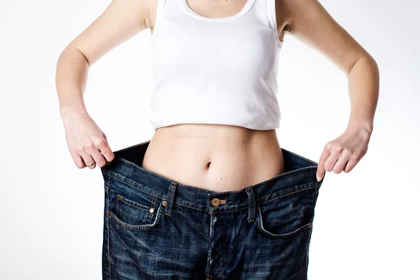 Successful Weight Loss — Stock Photo, Image