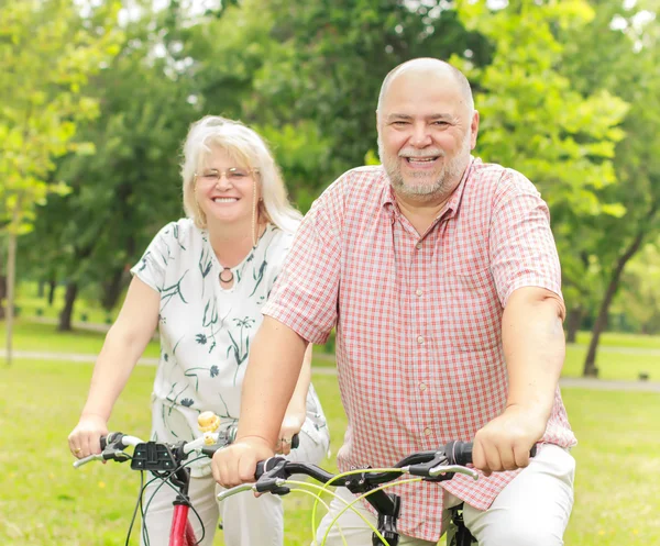 Feliz pareja de ancianos —  Fotos de Stock