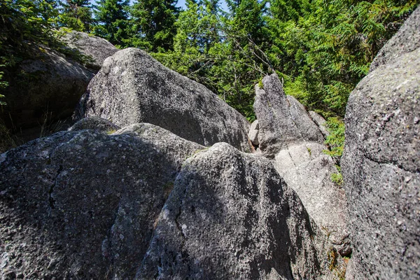 Formación Una Roca Más Grande Rocas Ígneas Granodiorita Situada Medio — Foto de Stock