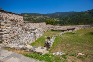 Studenica Manastırı, 12. yüzyıl Sırp Ortodoks Kilisesi manastırı. UNESCO Dünya Kültür Mirası. Sırbistan ve Avrupa.