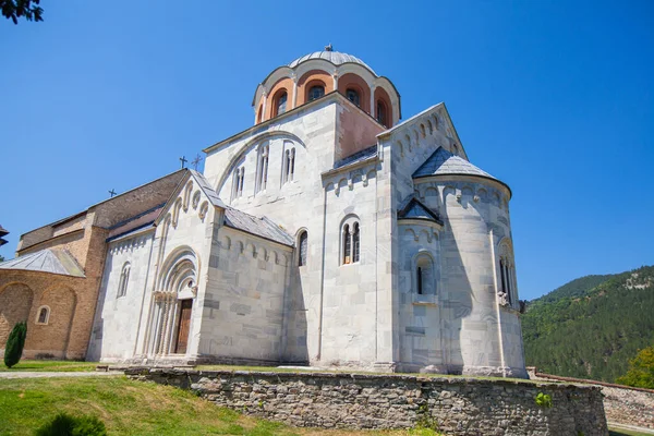 Het Klooster Studenica Een Servisch Orthodox Klooster Uit 12E Eeuw — Stockfoto