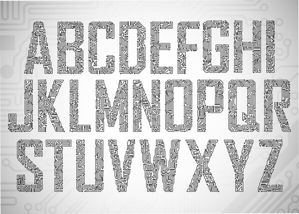 Печатные буквы
