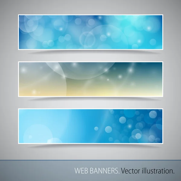 Abstract Banner — Stock Vector
