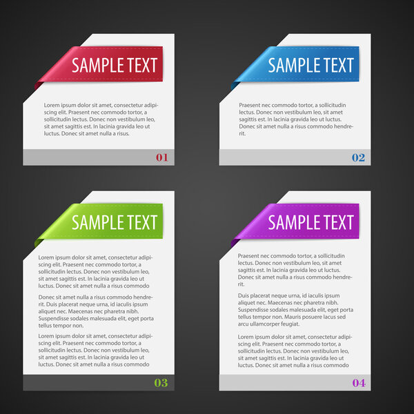 векторный набор конструктивных элементов.