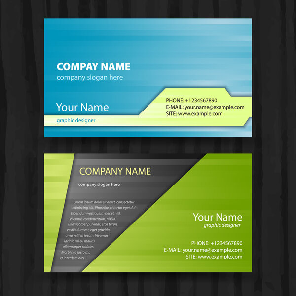 Business Card Set