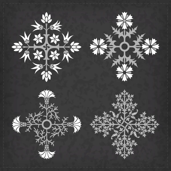 Set of vector ornaments. — Stock Vector