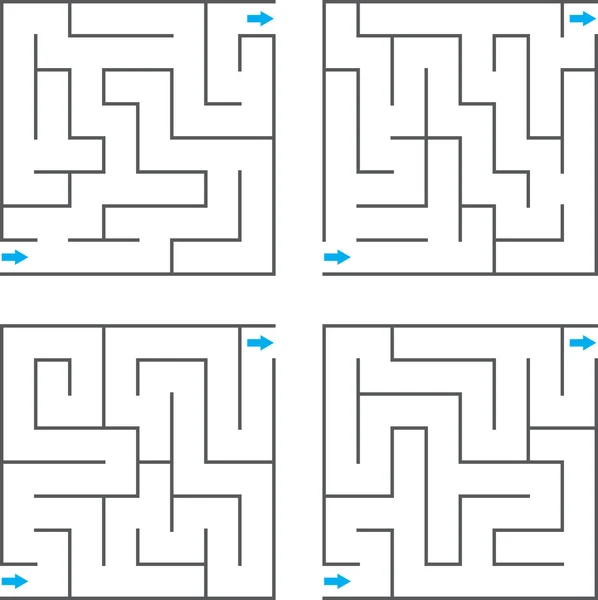 Vektor labyrint — Stock vektor