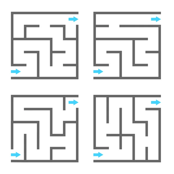 Vektor labyrint — Stock vektor