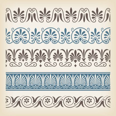 Dikişsiz Dekoratif kenarlık kümesi