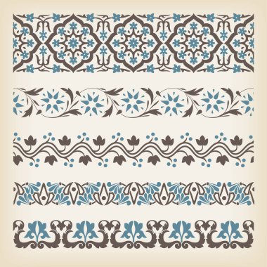 Dikişsiz Dekoratif kenarlık kümesi