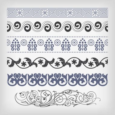 Dikişsiz Dekoratif kenarlık kümesi