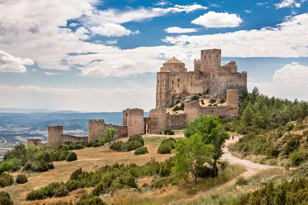 Castelo de Loarre em Huesca, Aragão, Espanha — Fotografia de Stock