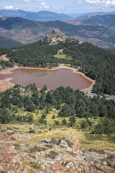 Luftaufnahme Der Neila Lagunen Burgos Spanien — Stockfoto