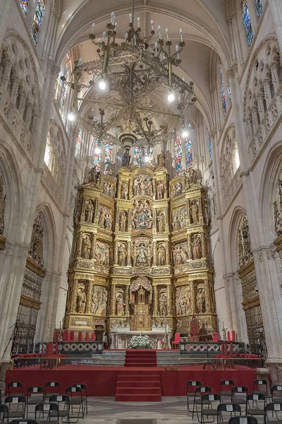 Burgos Katedral Interiör Spanien — Stockfoto