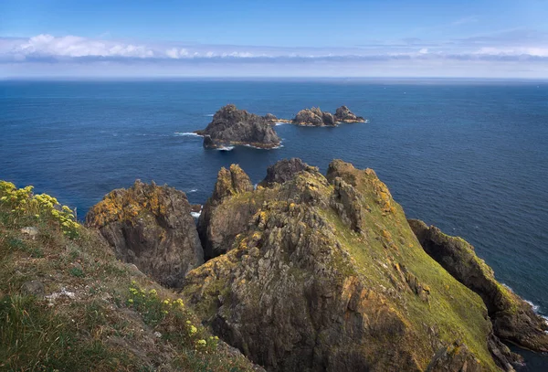 Beautiful Coastline Ortegal Cape Galicia Spain — Zdjęcie stockowe