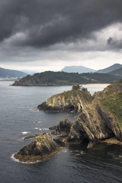Galiçya Spanya Fucino Porco Deniz Manzarası — Stok fotoğraf