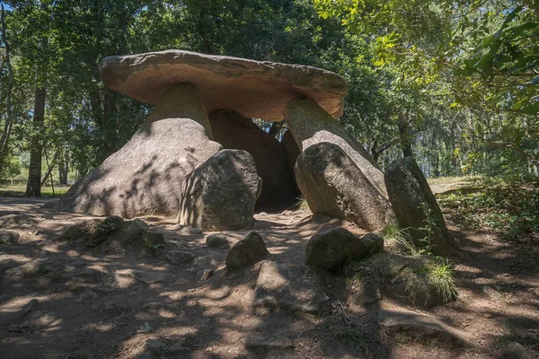 Axeitos Prehistoric Dolmen Galicji Hiszpania — Zdjęcie stockowe