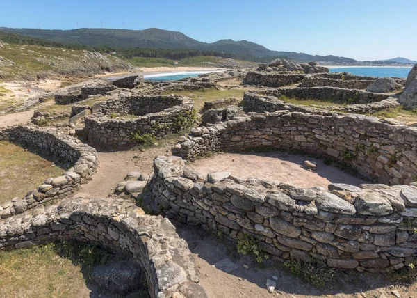 Archeologische Site Van Castro Barona Galicië Spanje — Stockfoto