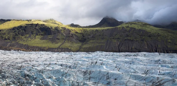 Geleira Svinafellsjokull Islândia — Fotografia de Stock