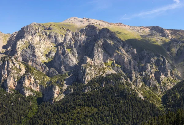 Top Van Tossa Alp Gezien Vanaf Uitkijkplaats Van Orris Het — Stockfoto