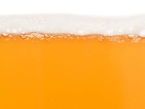 Beer with foam — Stock Photo, Image