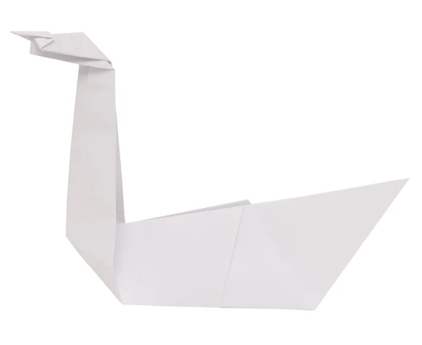 Origami hattyú — Stock Fotó