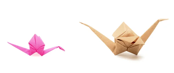 Origami birds — Stock Photo, Image