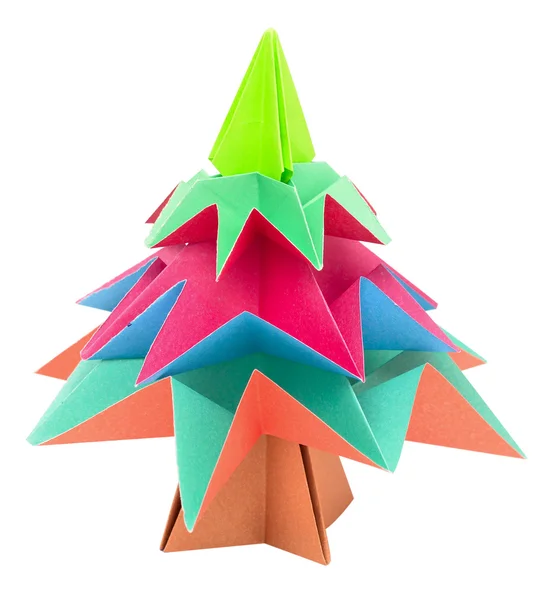 Origami tree — Stock Photo, Image