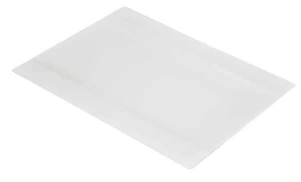 White plate — Stock Photo, Image