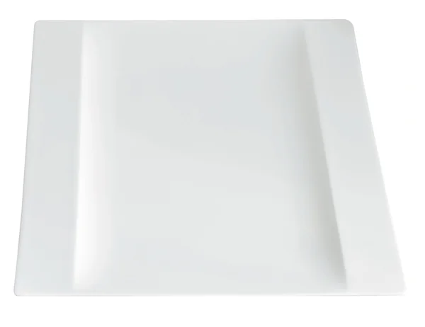 Square plate — Stock Photo, Image