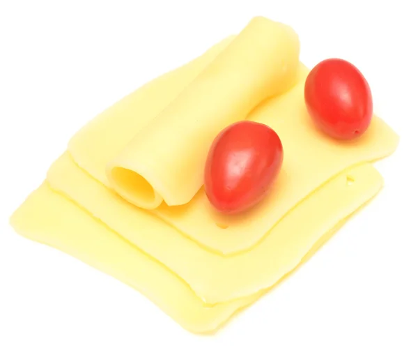 Τυρί και ντομάτα — Φωτογραφία Αρχείου
