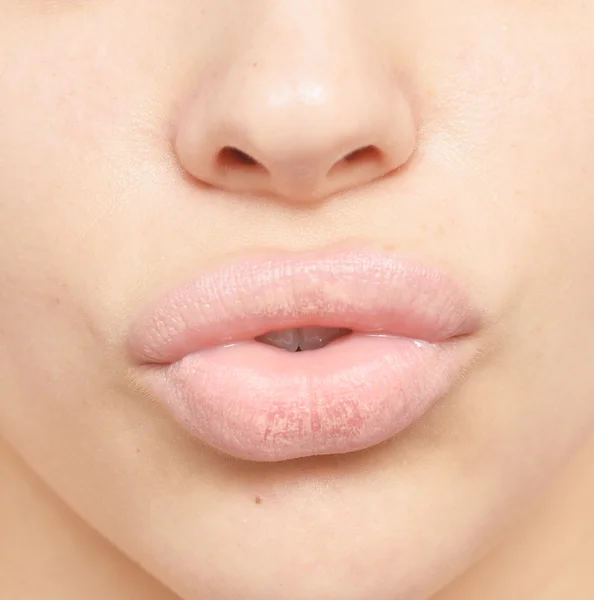 Labios de mujer — Foto de Stock