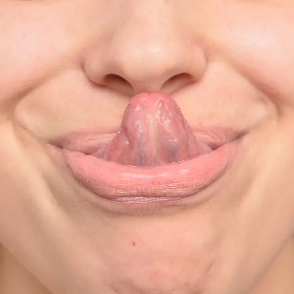 혀 — 스톡 사진