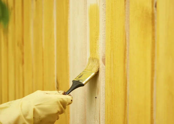 Wooden fence — Stock Photo, Image