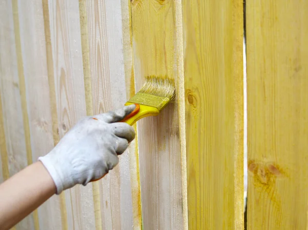 Wooden fence — Stock Photo, Image