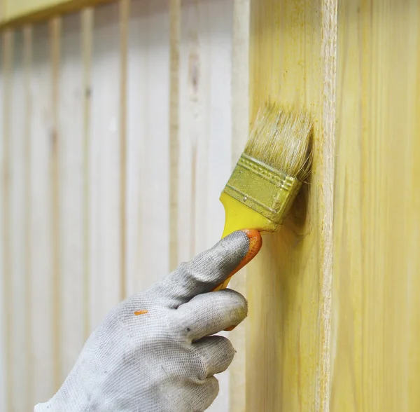 Wooden fence — Stock Photo, Image