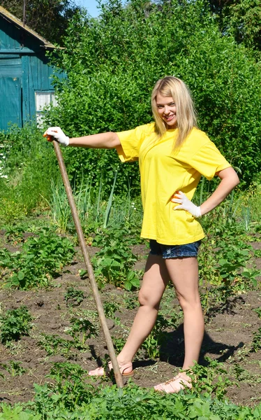 Gartenarbeit — Stockfoto