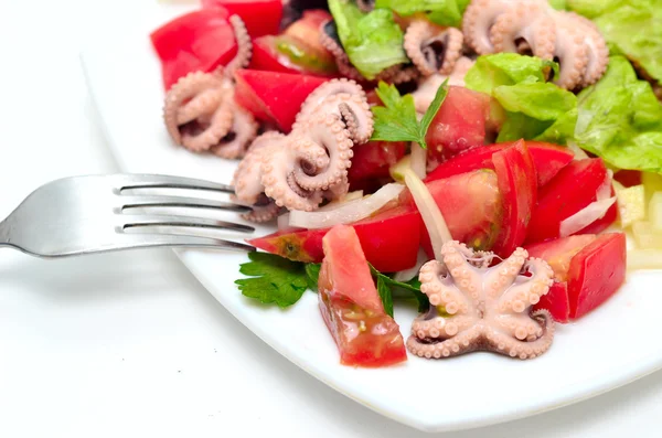 Octopus salad — Stock Photo, Image