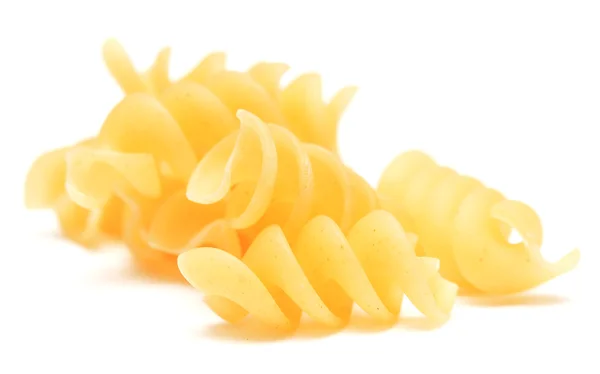 Raw spiral pasta — Stock Photo, Image