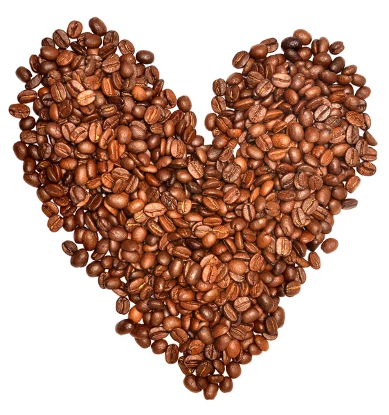 Coffee heart — Stock Photo, Image