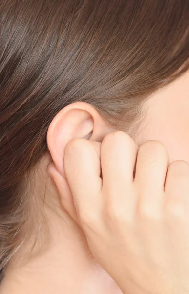 Woman ear — Stock Photo, Image