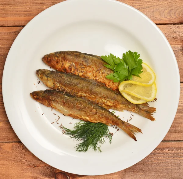 Fried fish — Stock Photo, Image