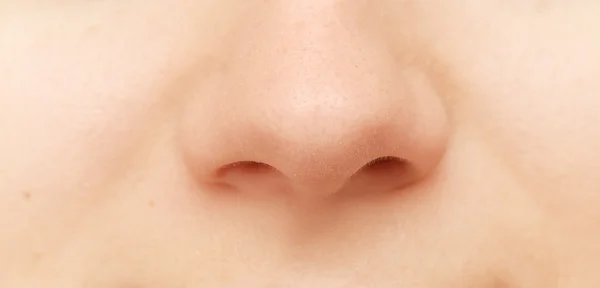 Lidský nos — Stock fotografie