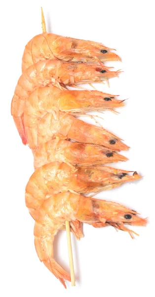 Shrimp kebab — Stock Photo, Image