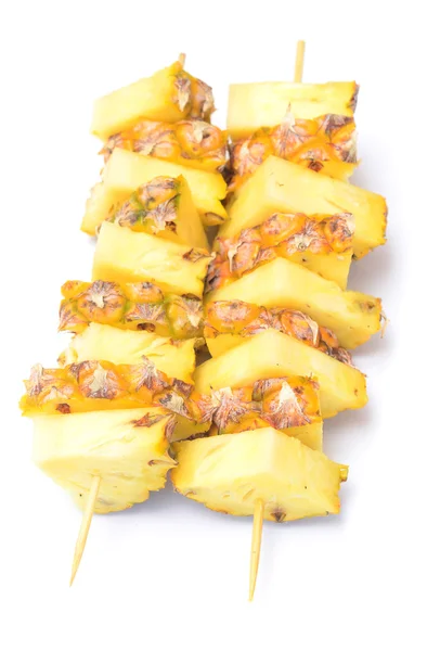 Ananas kebab — Stockfoto