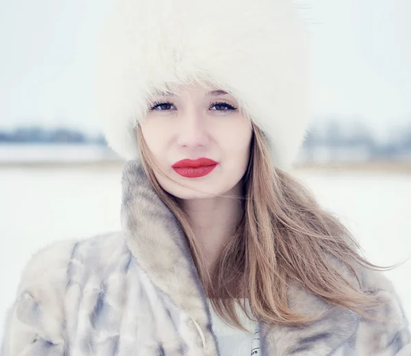 Winter portrait — Stock Photo, Image